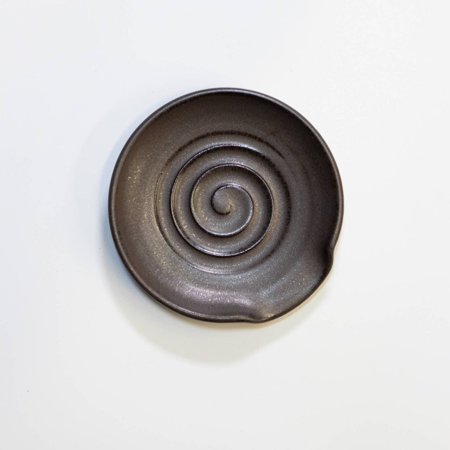 Gravesco Pottery Handmade Pottery Spoon Cocoa