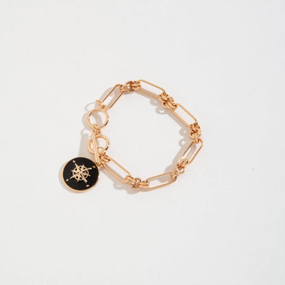 Toggle Bracelet Aurora Compass Beach Jewelry - Sale