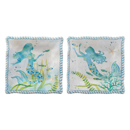 Mermaid 6" Melamine Plate