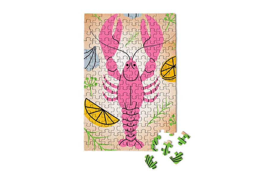 New England Lobstah - Lobster Fun food puzzle