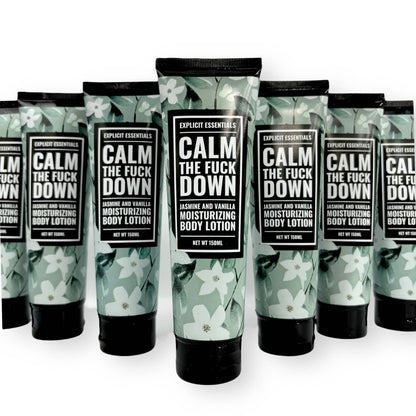 Calm The Fuck Down Body Lotion, Relaxation Gift