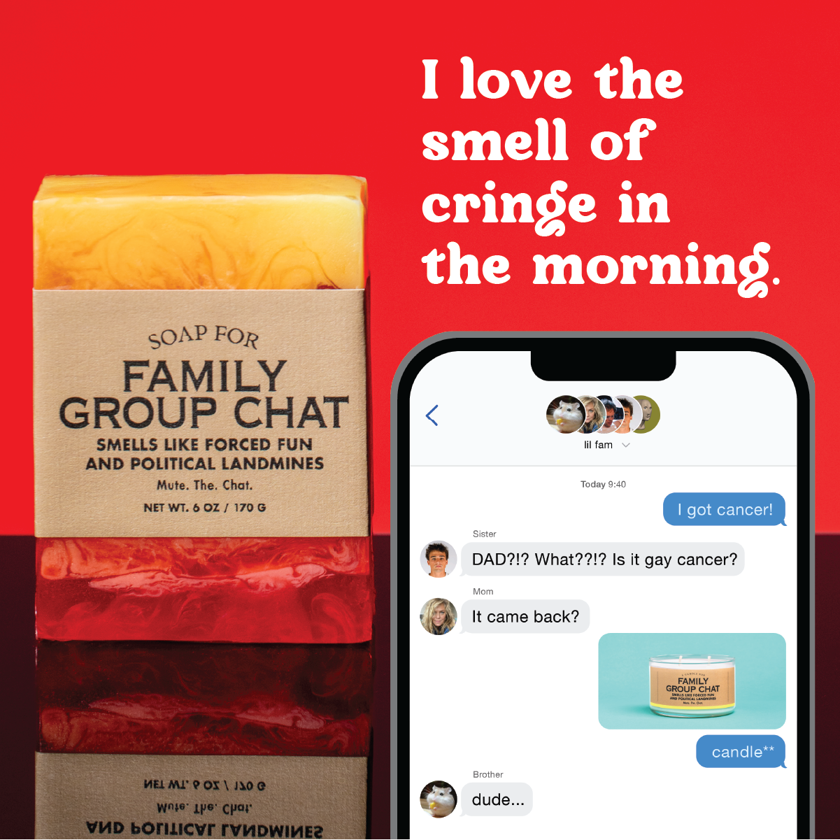 Soap for Family Group Chat | Funny Soap