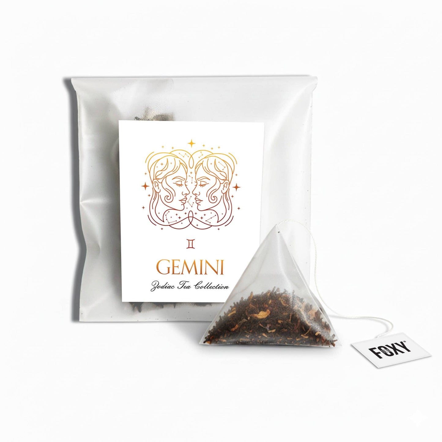 Single Serve Hand-Packed Loose Leaf Tea Pyramid