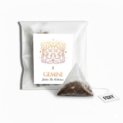 Single Serve Hand-Packed Loose Leaf Tea Pyramid