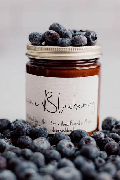 Maine Blueberry Natural Soy Candle