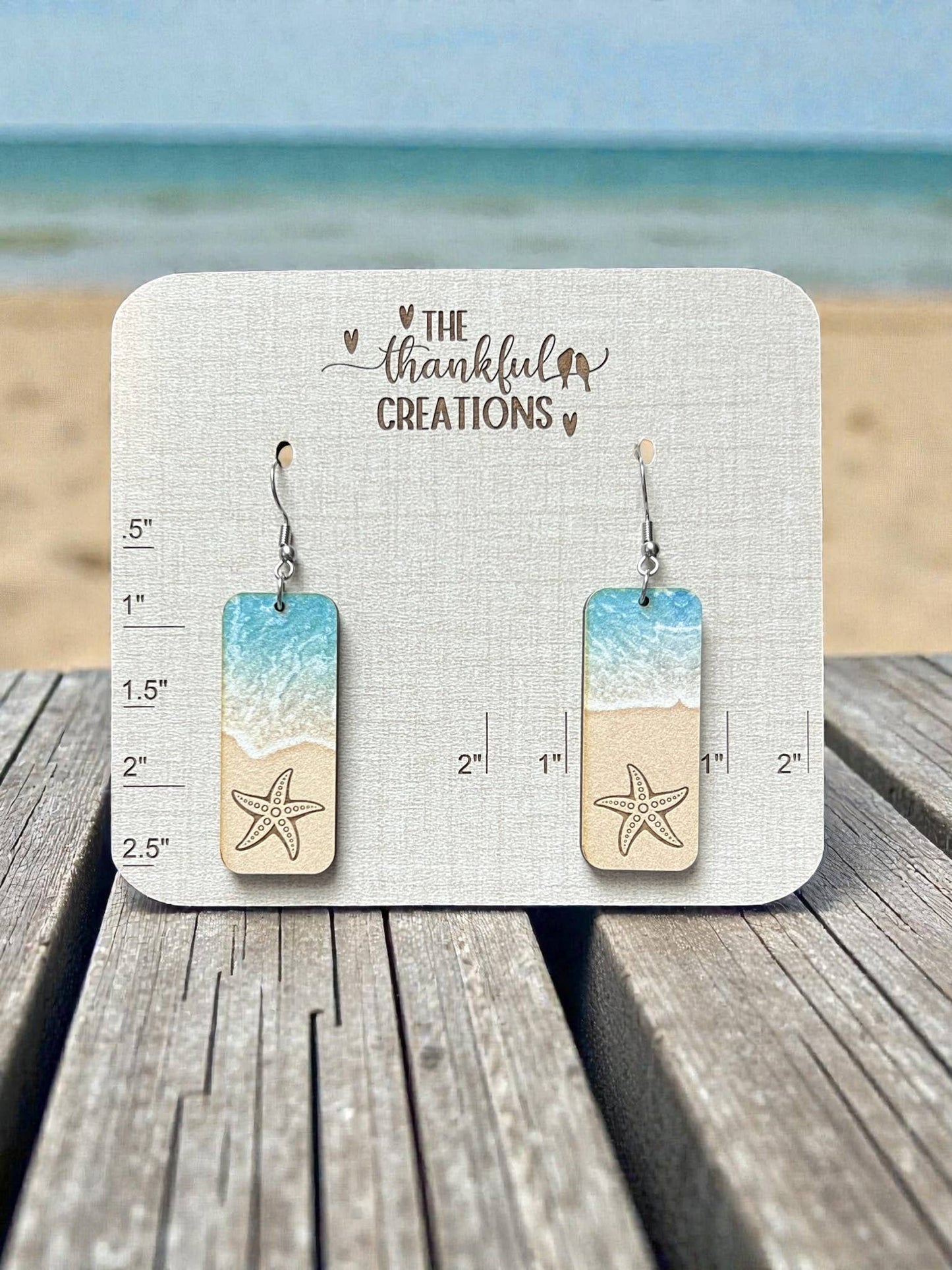 Handmade Beach Earrings