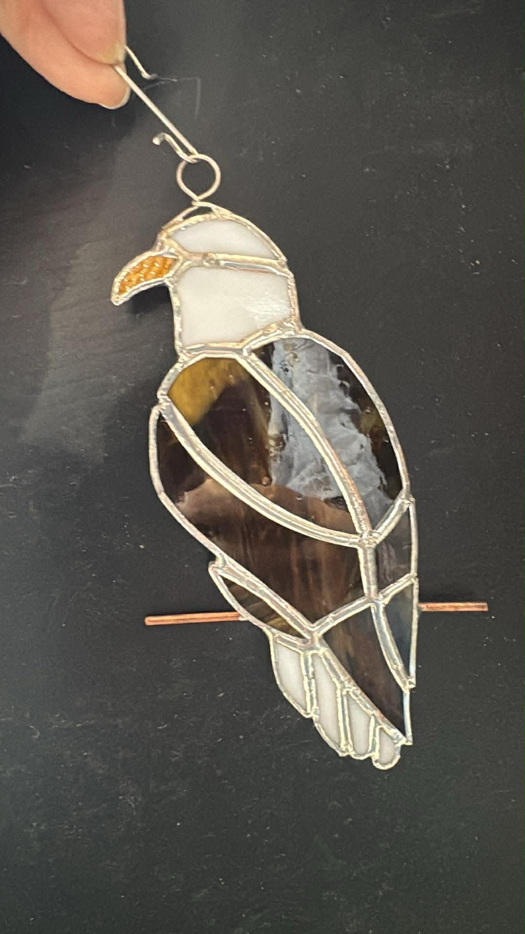 Cliff Eagle Stained Glass