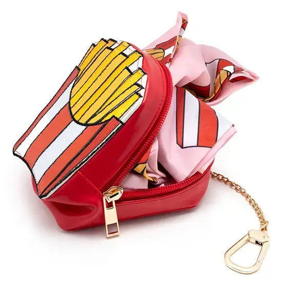 2-in-1 Bag Charm & Reusable Shopper Bag - Canned Sardines