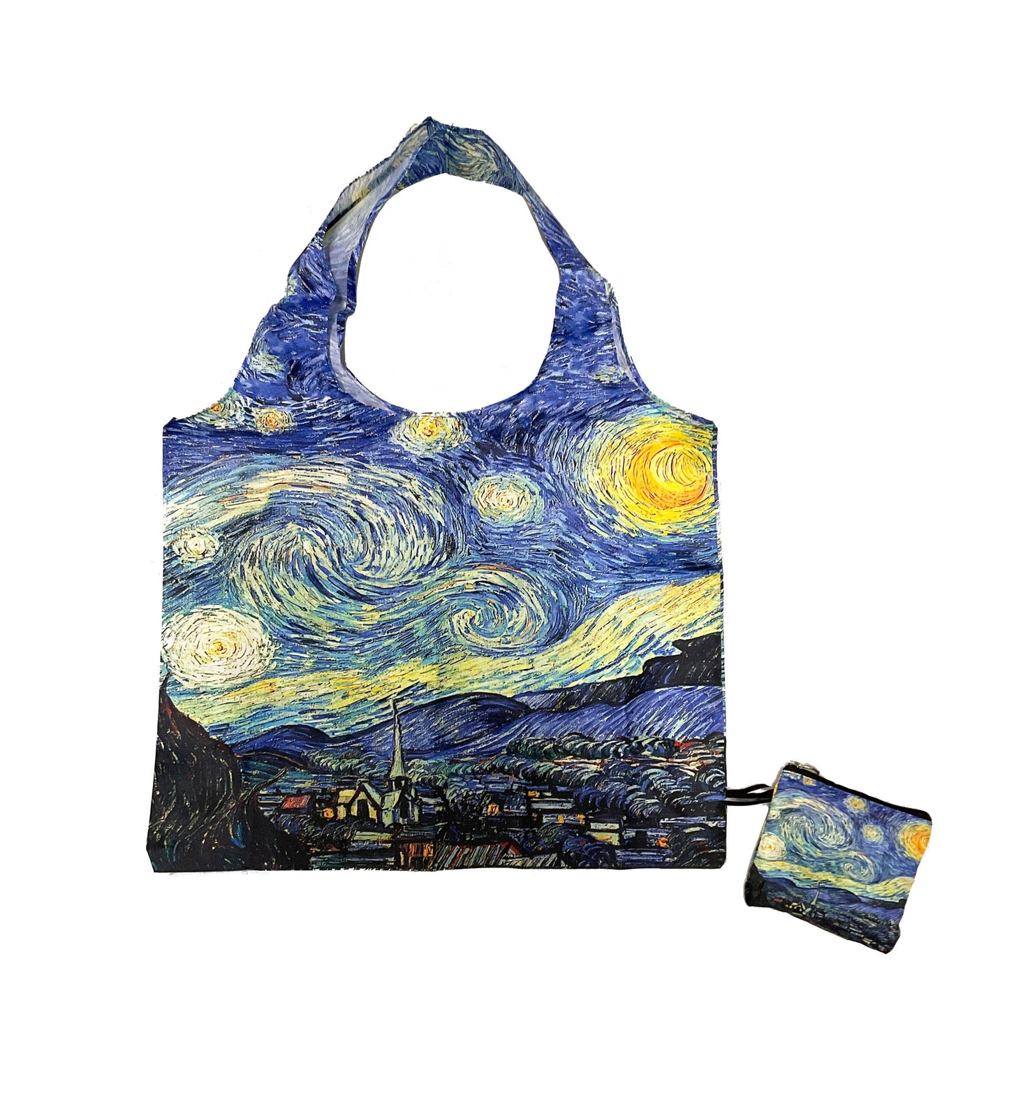 Reusable Bag with Pouch Keychain
