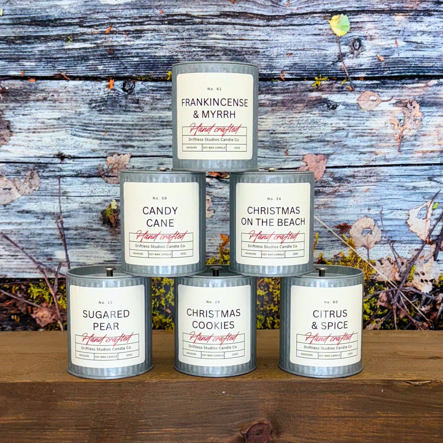 Fraser Fir Farmhouse Holiday Candle - Christmas Decor