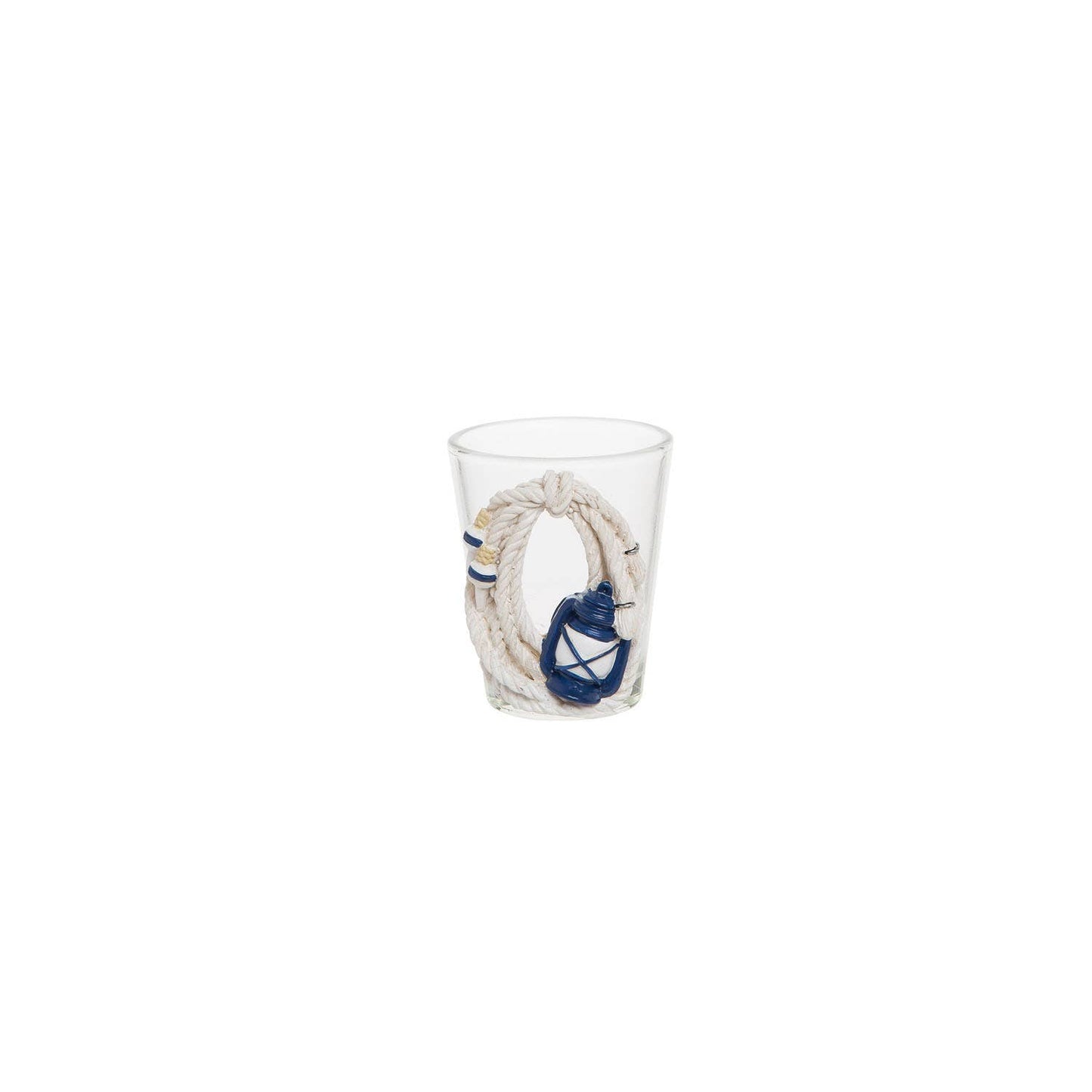 Resin Nautical Rope Shot Glass