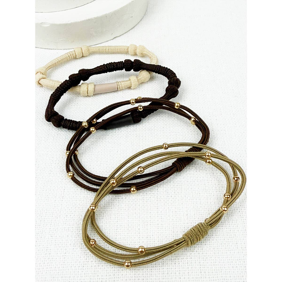 Boho Style Elastic Ponytail Hair Tie