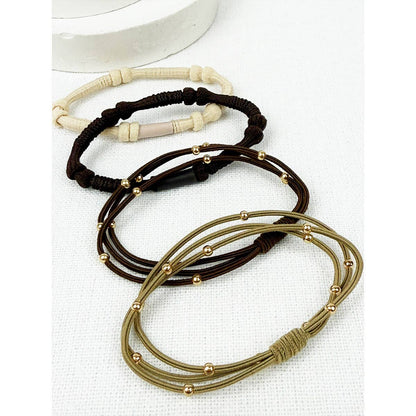 Boho Style Elastic Ponytail Hair Tie
