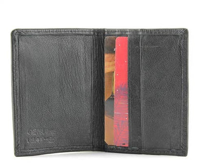 Lambskin Slim Card Case - Black