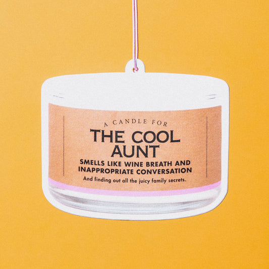 The Cool Aunt Air Freshener | Funny Car Air Freshener