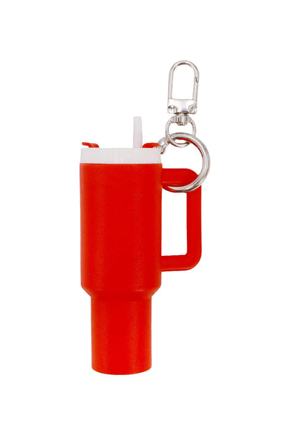Colorful Mini Matte Tumbler Cup Key Chain
