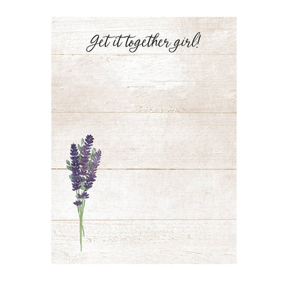 Get It Together Girl Notepad