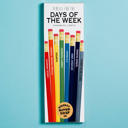 Pencils for Days of the Week Original Pkg | Funny Pencils