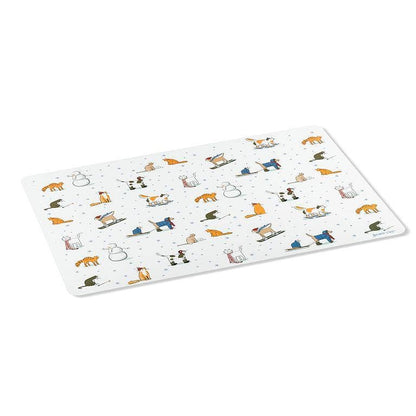 Winter Sports Cats Placemat