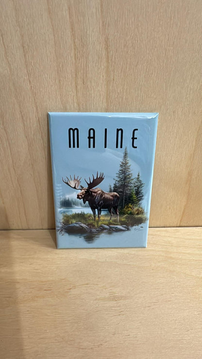 Maine Variety Rectangle Magnets