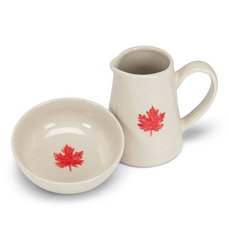 Mini Bowl with Maple Leaf-3"D