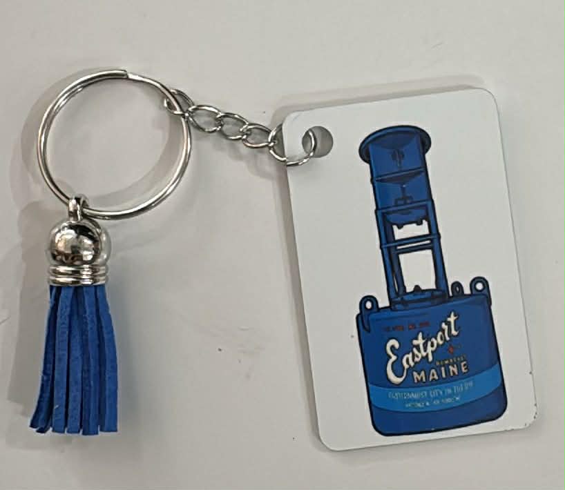 Maine Themed Keychains w/Tassel