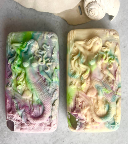 90s Hippie Hidden Sea Glass Sea Salt Soap