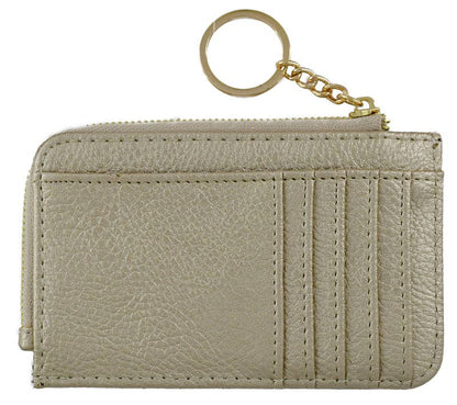 Small Faux Leather Card Holder Wallet