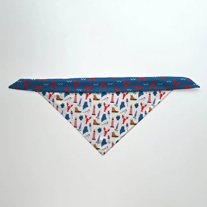 Maine Reversible Dog Bandana