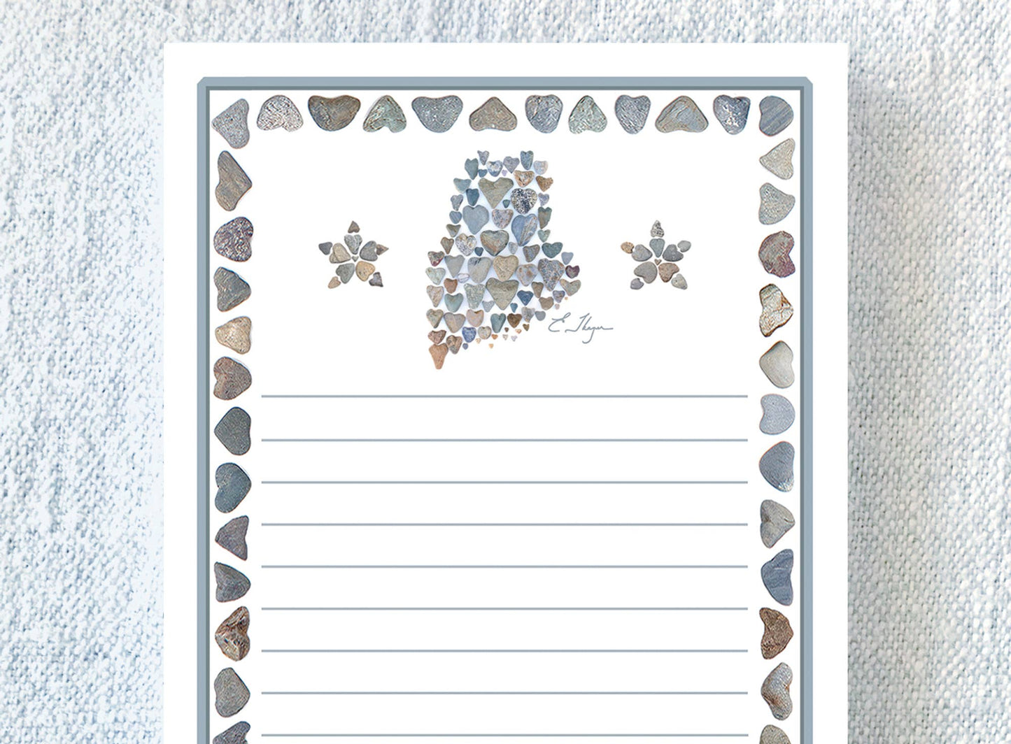 Destination |  Maine map notepads