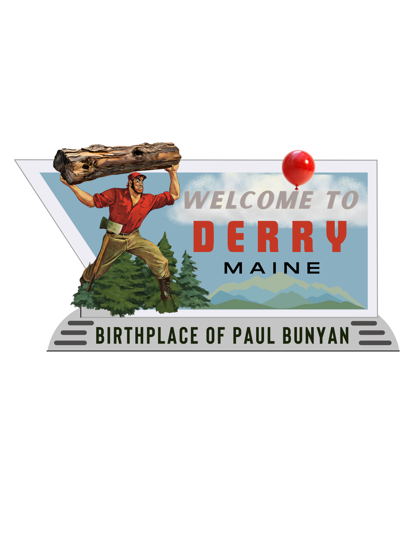 Welcome to Derry Sticker