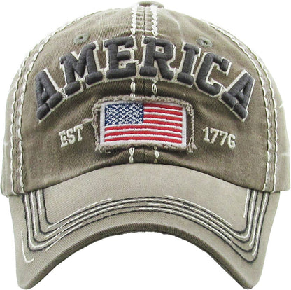 USA/AMERICANA VINTAGE BALLCAP | KBETHOS