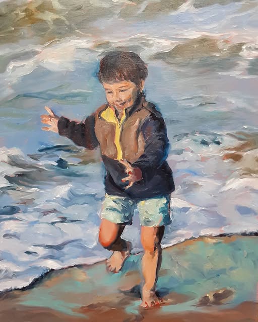 Heather Roselle Barter Fine Art - Ocean Child