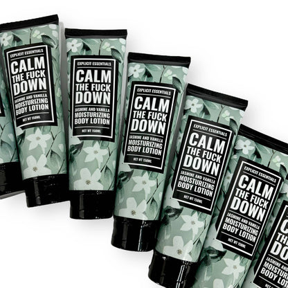 Calm The Fuck Down Body Lotion, Relaxation Gift