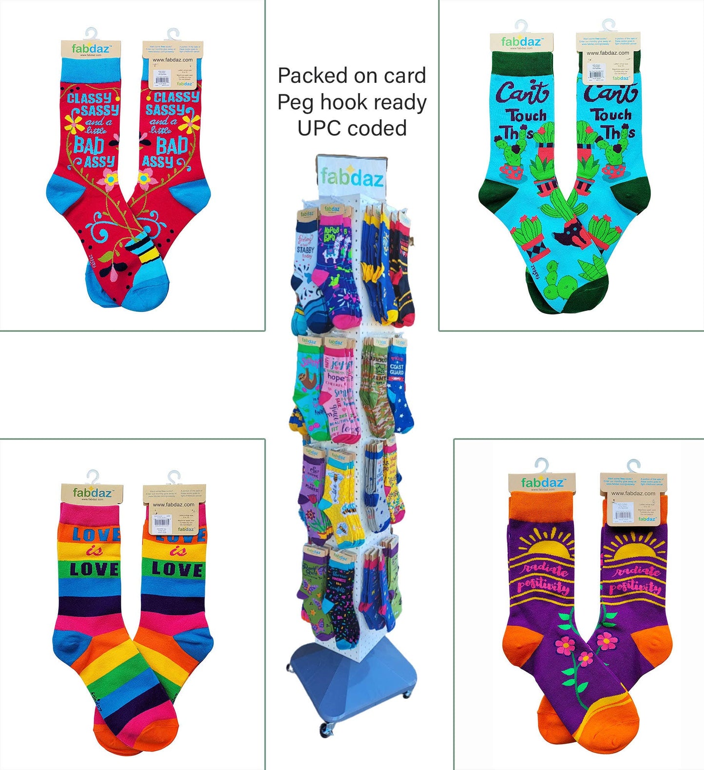 Bad Vibes Don't Go With My Outfit Women's Crew Socks