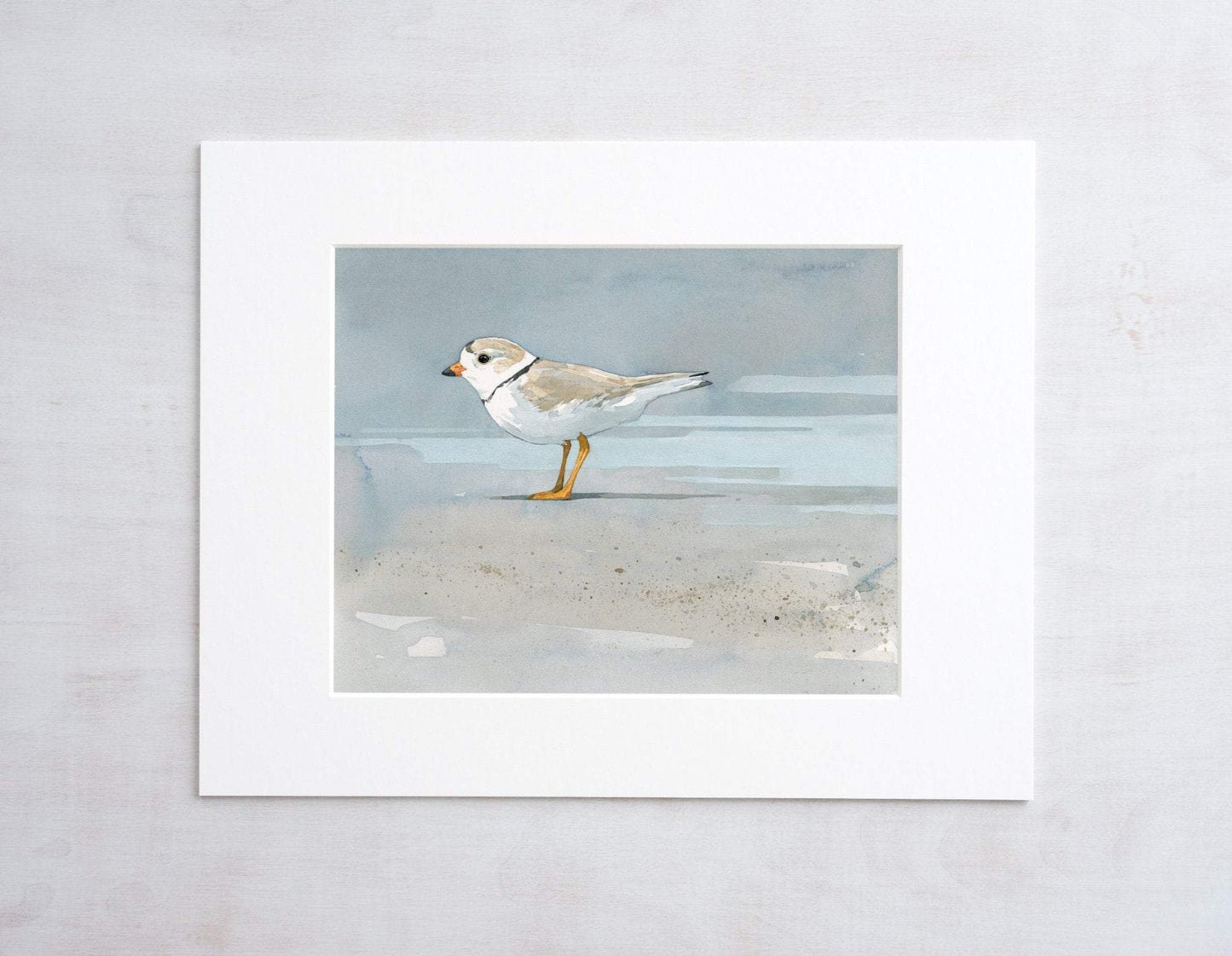 Piping Plover Beach Art Print, Coastal Décor