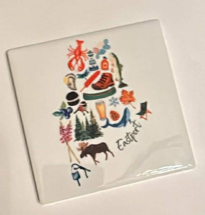 Maine Ceramic Coasters