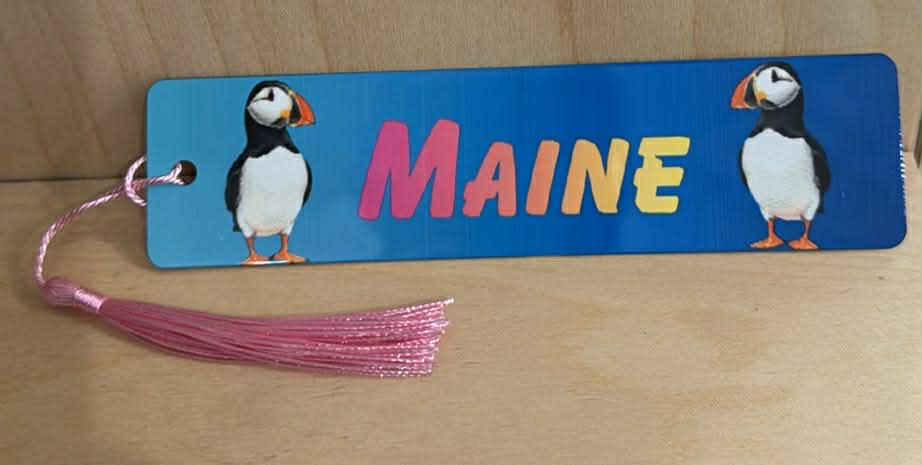 Palomas Aluminum Bookmarks