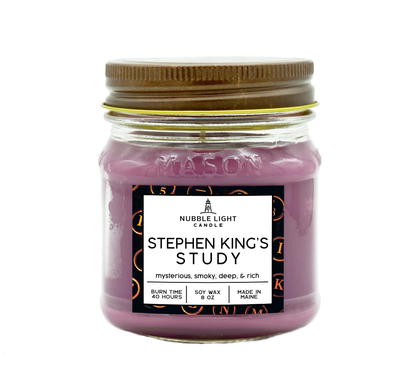 Stephen King's Study 8oz. Scented Soy Candle