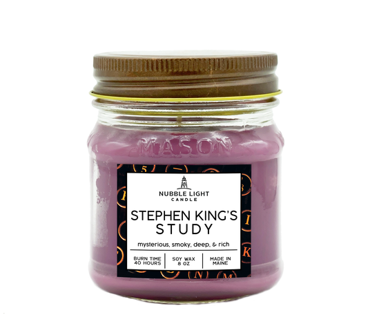 Stephen King's Study 8oz. Scented Soy Candle