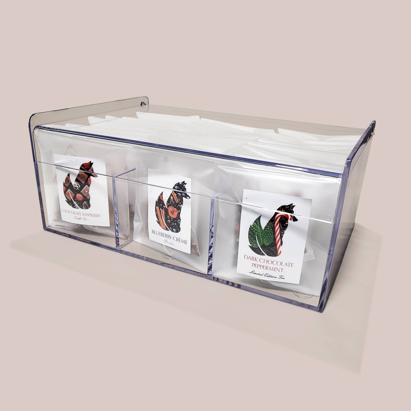 Single Serve Hand-Packed Loose Leaf Tea Pyramid
