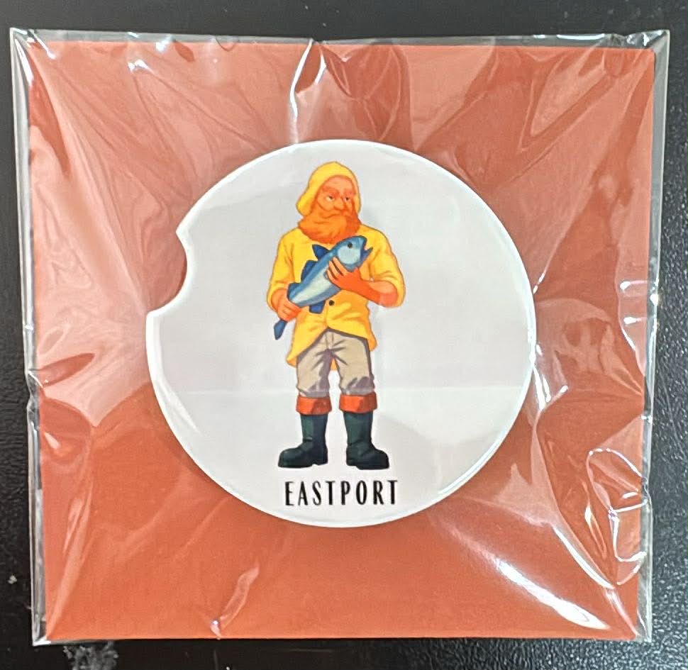 Palomas Ceramic Car Coasters Set