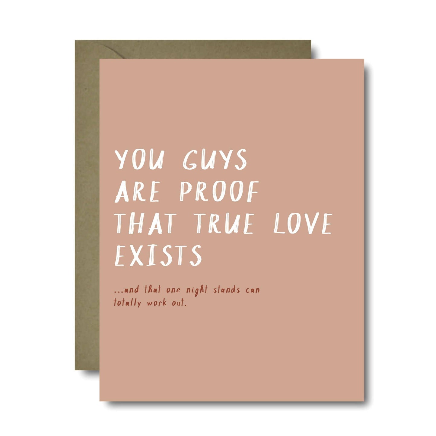 One Night Stand Wedding Greeting Card