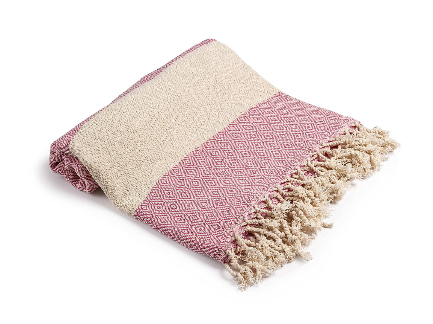 Aegean Concept Turkish Beach Towel, Quick-Dry, Baby Blue