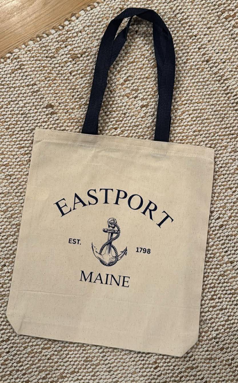 Canvas Tote Bag Eastport Maine