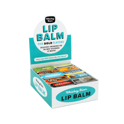 Whiskey River Lip Balm | Funny Old School Tin