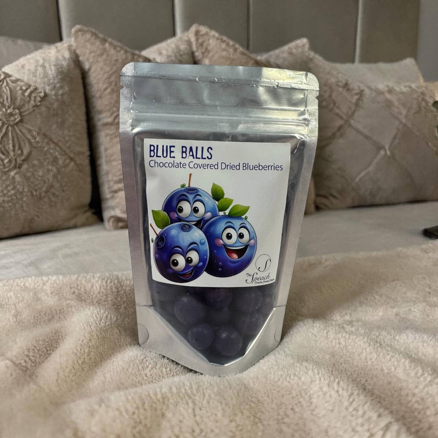 Blue Balls - Chocolate Covered Dried Blueberries