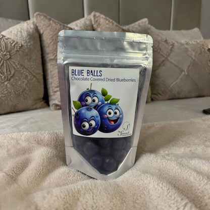 Blue Balls - Chocolate Covered Dried Blueberries