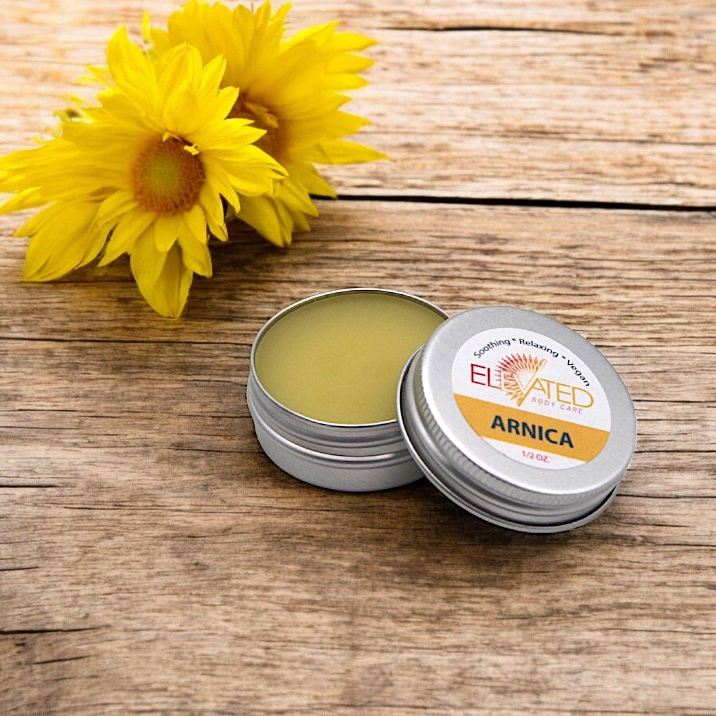 ELEVATED - Arnica - Natural sore muscle relief, reduce bruising & swelling (travel/sample size)