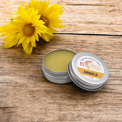 ELEVATED - Arnica - Natural sore muscle relief, reduce bruising & swelling (travel/sample size)